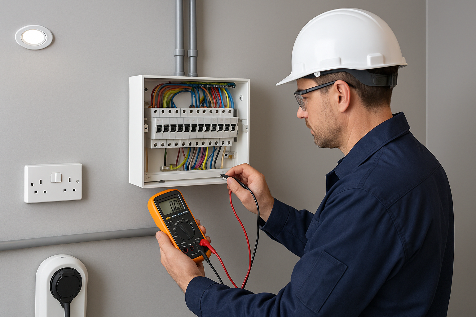 Commercial Electrician Harefield service image