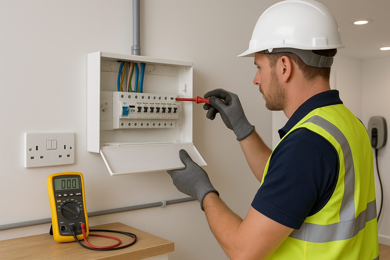 Consumer Unit Replacement in Harefield service image