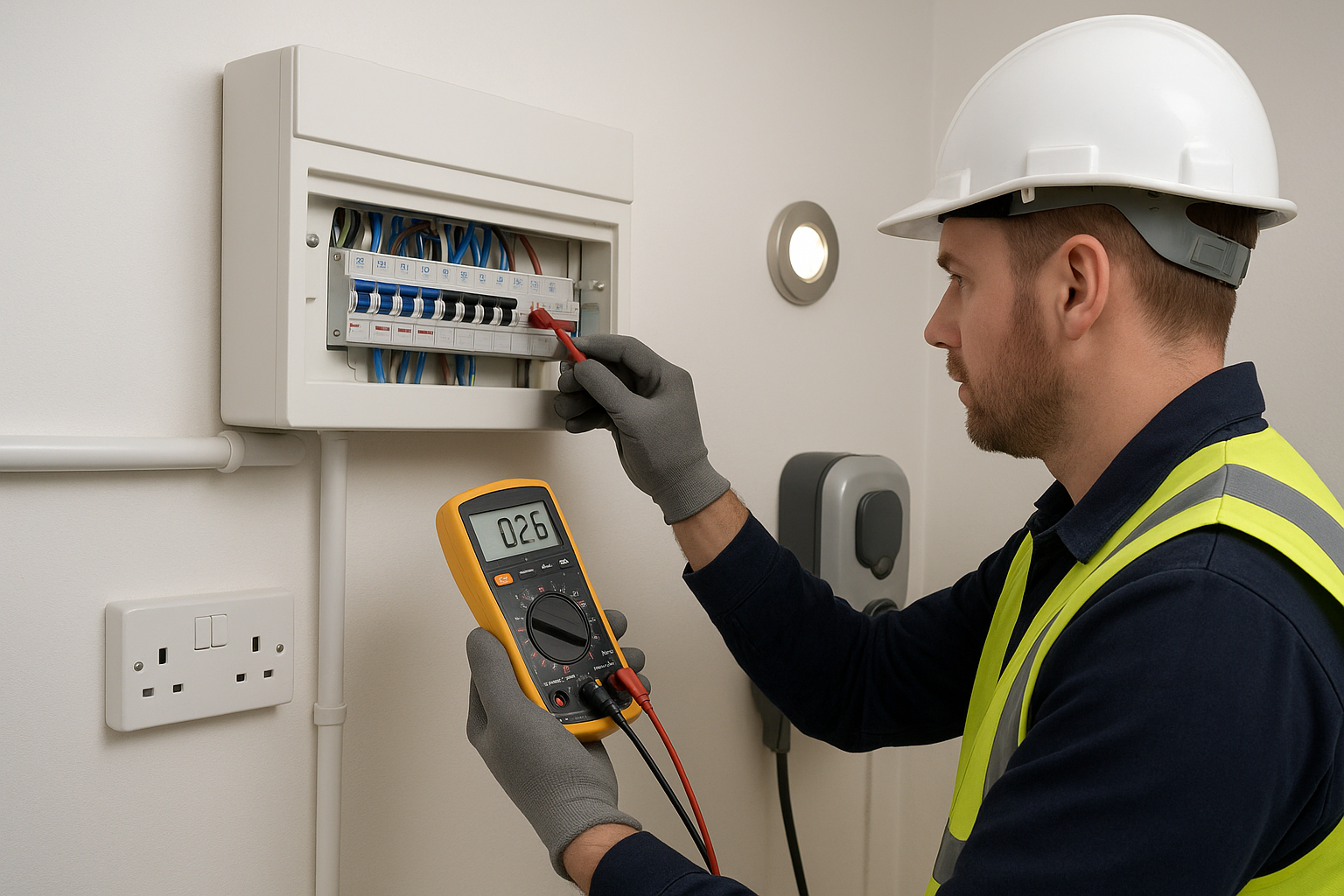 Domestic Electrician Harefield service image