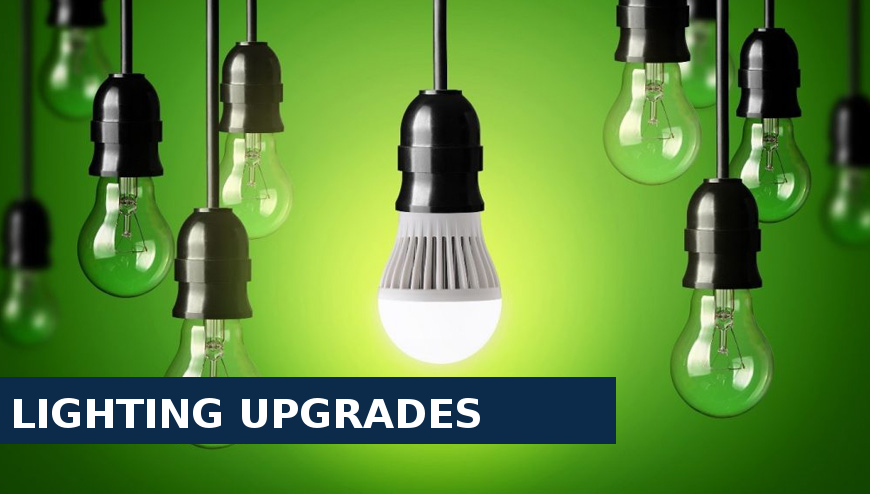 Lighting upgrades Harefield